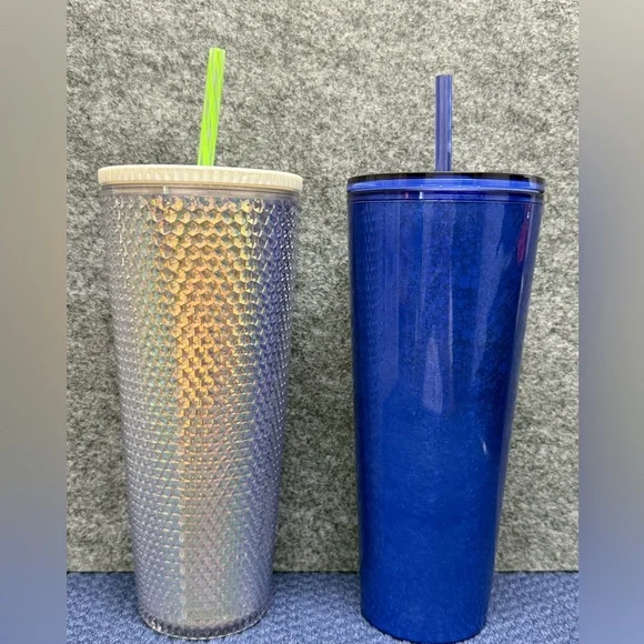 NEW…(2) Blue and Iridescent Starbucks Cups‎ - Picture 4 of 7